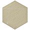 Classico Bardiglio Hexagon Flower 7" x 8" Porcelain Tile - Sold Per Case of 25 Tile - 7.67 Square Feet Per Case