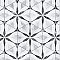 Classico Bardiglio Hexagon Flower 7" x 8" Porcelain Tile - Sold Per Case of 25 Tile - 7.67 Square Feet Per Case