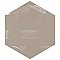 Classico Bardiglio Hex Lily 7" x 8" Porcelain Floor & Wall Tile - Per Case of 25 - 7.50 Sq. Ft.