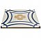 Caprice Saint Tropez 7-7/8" x 7-7/8" Porcelain Tile - Blue/Wine- Per Case of 25 - 11.46 Square Feet