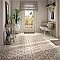 Caprice Pastel Loop 7-7/8" x 7-7/8" Porcelain Tile - Beige/Cream- Per Case of 25 - 11.46 Square Feet