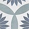 Coco Hex Camellia Blue 7Ã¢â‚¬Âx 8Ã¢â‚¬Â Porcelain Floor & Wall Tile - 25 Tiles Per Case - 7.5 Sq. Ft.