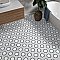 Coco Hex Geo Classic 7Ã¢â‚¬Âx 8Ã¢â‚¬Â Porcelain Floor & Wall Tile - 25 Tiles Per Case - 7.5 Sq. Ft.