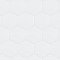 Hexatile Glossy Blanco 7" x 8" Porcelain Wall Tile - Sold Per Case of 25 - 7.67 Square Feet