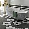 Hexatile Matte Blanco 7" x 8" Porcelain Tile - Sold Per Case of 25 - 7.67 Square Feet