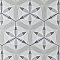 HexaTile -  Nature Matte Black & White 7" x 8" Porcelain Floor & Wall Tile - 35 Tiles Per Case - 10.5 Sq. Ft.