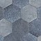 Heritage Hex Indigo 7" x 8" Porcelain Floor & Wall Tile - 25 Tiles Per Case - 7.5 Sq. Ft.
