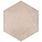 Heritage Hex Rose 7" x 8" Porcelain Floor & Wall Tile - 25 Tiles Per Case - 7.5 Sq. Ft.