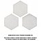 Heritage Hex Snow 7" x 8" Porcelain Floor & Wall Tile - 25 Tiles Per Case - 7.5 Sq. Ft.
