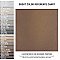 Quarry Flame Brown 5-7/8" x 5-7/8" Ceramic Floor & Wall Bullnose Trim Tile - Sold by the individual piece