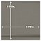 Quarry Cove Base Grey II 5-7/8" x 5-7/8" Ceramic Floor and Wall Trim1 Tiles Per Case - 0 Square Feet