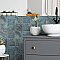BioTech Ocean Green River Matte 6" x 6" Porcelain Floor & Wall Tile - 32 Tiles Per Case - 8.32 Sq. Ft.