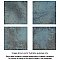BioTech Ocean Green River Matte 6" x 6" Porcelain Floor & Wall Tile - 32 Tiles Per Case - 8.32 Sq. Ft.