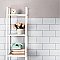 BioTech Piscina Brick Blanco Matte 4-3/4" x 9-5/8" Porcelain Floor and Wall Tile - Per Case of 34 - 11.44 Sq. Ft.