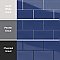 Piscina Brick Glossy Cobalto 9-5/8" x 19-1/2" Porcelain Floor and Wall Tile - 8 Tiles Per Case - 10.64 Square Feet