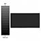 Piscina Brick Nero Brillo 4-3/4" x  9-5/8" Porcelain Floor & Wall Tile -34 Tiles Per Case - 11.22 Sq. Ft.