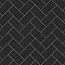 Piscina Brick Nero Brillo 4-3/4" x  9-5/8" Porcelain Floor & Wall Tile -34 Tiles Per Case - 11.22 Sq. Ft.