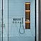 Piscina Brick Glossy Light Blue 4-3/4" x 9-5/8" Porcelain Floor and Wall Tile - 34 Tiles Per Case - 11.22 Square Feet