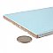 Piscina Brick Glossy Light Blue 4-3/4" x 9-5/8" Porcelain Floor and Wall Tile - 34 Tiles Per Case - 11.22 Square Feet