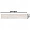 Cava Ribeiro 6" x 31-1/2" Porcelain Floor & Wall Tile - Sold Per Case of 9 - 12.15 Sq. Ft.