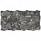 Caldera Vulcano Ash 12-5/8" x 25-1/8" Porcelain Floor & Wall Tile - 5 Tiles Per Case - 11.2 Square Feet