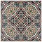Imagine Tapestry Mandala 19-3/8" x 19-3/8" Porcelain Floor & Wall Tile - Sold Per Case of 4 - 10.56 Sq. Ft.