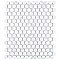 Carrione Penny Matte Carrara 9-3/4" x 11-1/2" Porcelain Mosaic Tile- Per Case of 10 - 8.60 Sq. Ft.