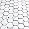 Carrione Penny Matte Carrara 9-3/4" x 11-1/2" Porcelain Mosaic Tile- Per Case of 10 - 8.60 Sq. Ft.