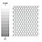 Gotham Penny Round Unglazed Porcelain Tile - Off-White - Per Case of 10 Sheets - 7.97 Square Feet