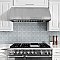 Llama Dog Bone Basketweave Silver Smoke/Calacatta Dot 10 in. x 10 in. Porcelain Mosaic Tile - 10 Tiles Per Case - 7.1 Square Feet