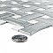 Llama Dog Bone Basketweave Silver Smoke/Calacatta Dot 10 in. x 10 in. Porcelain Mosaic Tile - 10 Tiles Per Case - 7.1 Square Feet