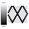 Metro 1" Hex M White w/M Black Diamond 10-1/4" x 11-7/8" Porcelain Mosaic Tile - Sold Per Case of 10 - 8.6 Sq. Ft.