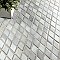 Hudson Kite Grey Eye 10-1/8" x 11-3/4" Porcelain Mosaic Tile -10 Sheets Per Case -8.56 Sq. Ft.