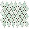 Hudson Kite Pistachio 10-1/4" x 11-3/4" Porcelain Mosaic Tile - Sold Per Case of 10 - 8.60 Square Feet