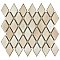 Hudson Kite Truffle 10-1/8" x 11-3/4" Porcelain Mosaic Tile -10 Sheets Per Case -8.56 Sq. Ft.