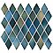 Hudson Kite Lagoon 10-1/8" x 11-3/4" Porcelain Mosaic Tile -10 Sheets Per Case -8.56 Sq. Ft.