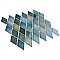 Hudson Kite Lagoon 10-1/8" x 11-3/4" Porcelain Mosaic Tile -10 Sheets Per Case -8.56 Sq. Ft.