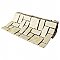 Academy Gold 11-7/8" x 11-7/8" Porcelain Mosaic Tile -10 Sheets Per Case -10 Sq. Ft.