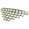 Hudson Tangier Light Green 12-3/8" x 12-3/8" Porcelain Mosaic Tile -10 Sheets Per Case -11 Sq. Ft.