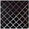 Hudson Tangier Matte Black 12-3/8" x 12-3/8" Porcelain Mosaic Tile -10 Sheets Per Case -11 Sq. Ft.
