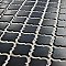 Hudson Tangier Matte Black 12-3/8" x 12-3/8" Porcelain Mosaic Tile -10 Sheets Per Case -11 Sq. Ft.