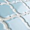 Hudson Tangier Cashmere Blue 12-3/8" x 12-3/8" Porcelain Mosaic Tile -10 Sheets Per Case -11 Sq. Ft.