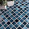 Hudson Tangier Glacier 12-3/8" x 12-3/8" Porcelain Mosaic Tile -10 Sheets Per Case -11 Sq. Ft.