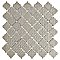 Hudson Tangier Glacier 12-3/8" x 12-3/8" Porcelain Mosaic Tile -10 Sheets Per Case -11 Sq. Ft.