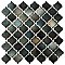 Hudson Tangier Stormy Night 12-3/8" x 12-3/8" Porcelain Mosaic Tile - 10 Tiles Per Case - 11.0 Sq. Ft.