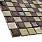 Metal Multi Beige 12-1/4" x 12-1/4" Porcelain Mosaic Tile - 10 Tiles Per Case - 10.6 Sq. Ft.