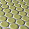 Hudson Penny Round Vintage Yellow 11-7/8" x 12-5/8" Porcelain Mosaic Tile -10 Sheets Per Case -10.5 Sq. Ft.