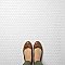 Hudson Penny Round Matte White 11-7/8" x 12-5/8" Porcelain Mosaic Tile -10 Sheets Per Case -10.5 Sq. Ft.