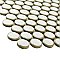 Hudson Penny Round Snowcap White 11-7/8" x 12-5/8" Porcelain Mosaic Tile -10 Sheets Per Case -10.5 Sq. Ft.