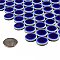 Hudson Penny Round Cobalt 11-7/8" x 12-5/8" Porcelain Mosaic Tile -10 Sheets Per Case -10.5 Sq. Ft.